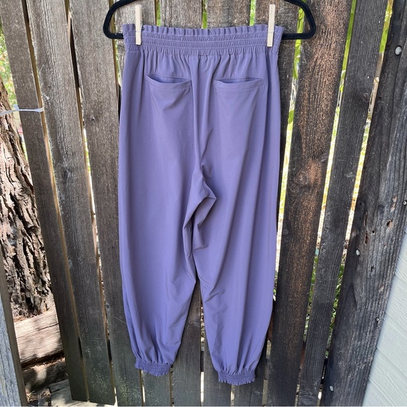 Athleta Savannah Jogger Pants In Dusk Violet Sz 2 - Picture 5 of 16